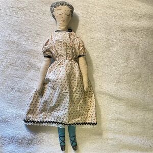 Toys of the South Doll Primative Folk Art Rare 2 Faced Victorian 1960’s antique